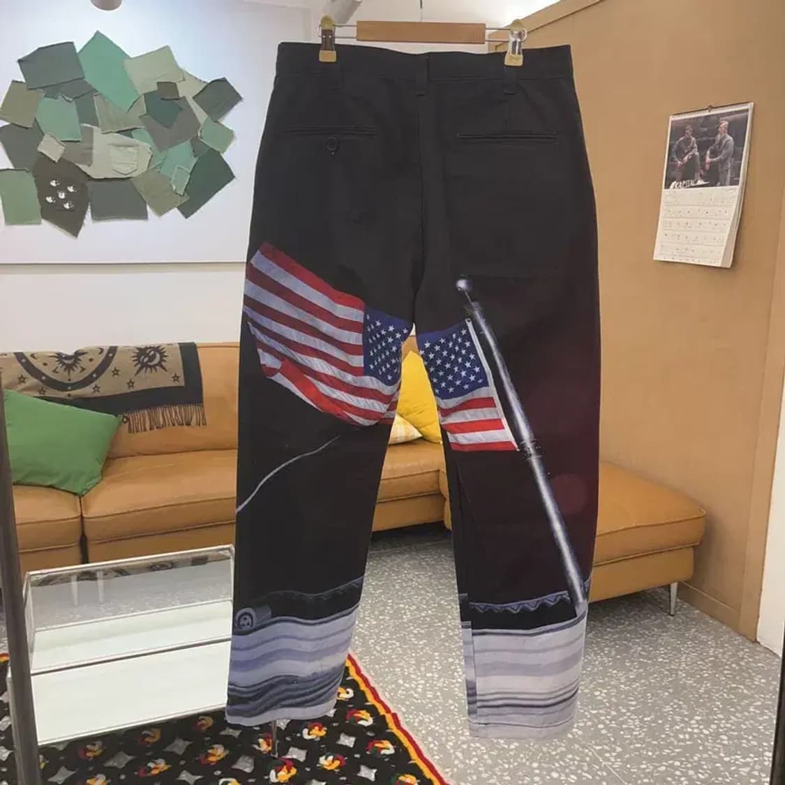 디스이즈네버댓 올드스쿨 키치 성조기 워크팬츠 M C08543 상품이미지4