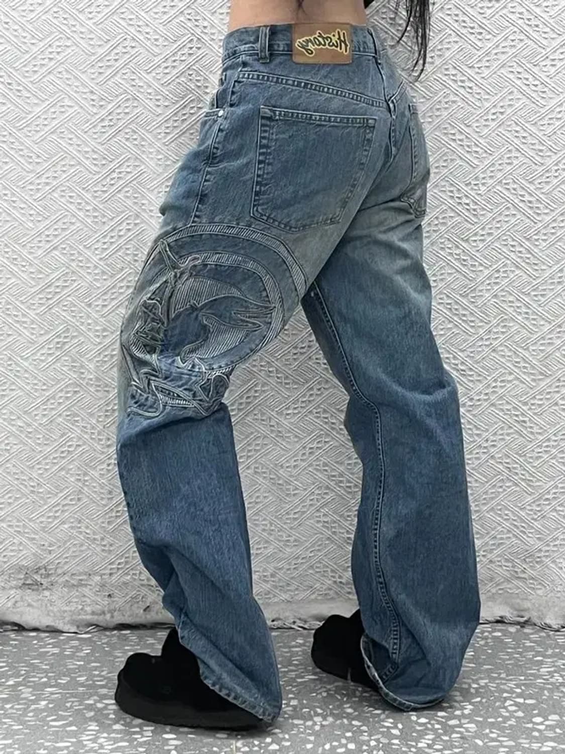 히스토리 빈티지 키치 유니크 스트릿 버니 데님팬츠 32인치 C08544 상품이미지1