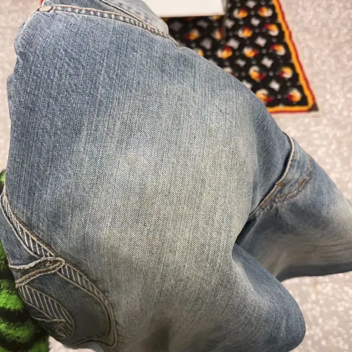 히스토리 빈티지 키치 유니크 스트릿 버니 데님팬츠 32인치 C08544 상품이미지8