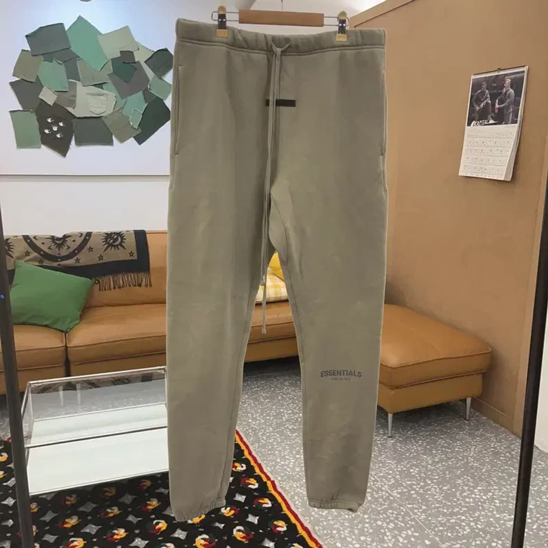 피어 오브 갓 캐주얼 피스타치오 카키 조거 스웻팬츠 M C08551 상품이미지3