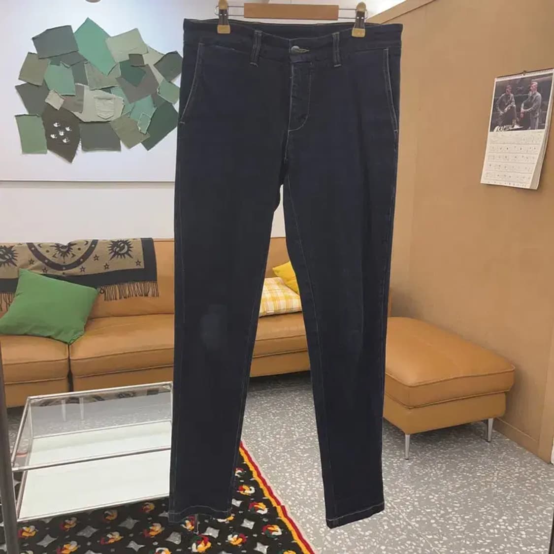 칼하트 SID 시드 캐주얼 스판 진청 데님팬츠 28인치 C08546 상품이미지3