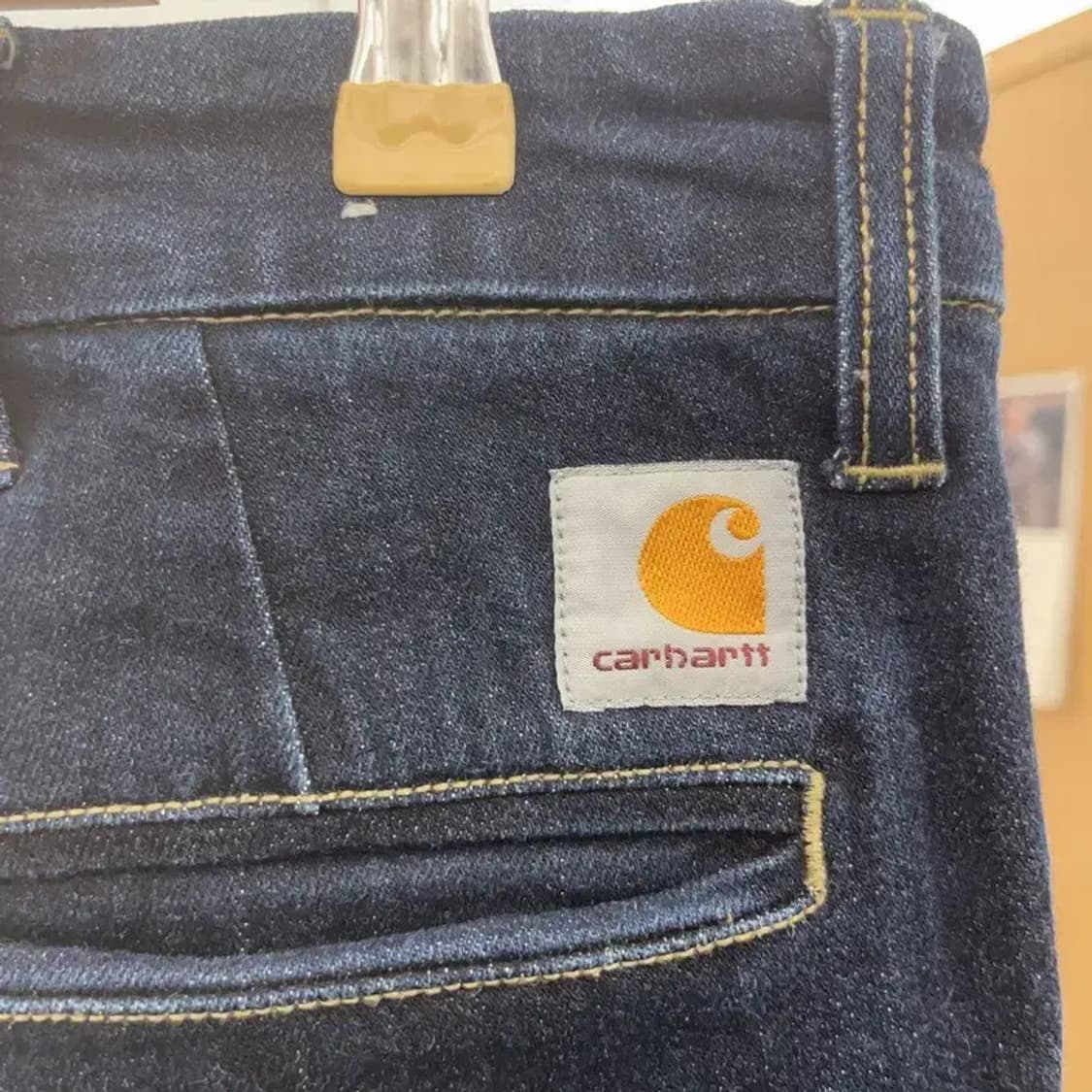 칼하트 SID 시드 캐주얼 스판 진청 데님팬츠 28인치 C08546 상품이미지5