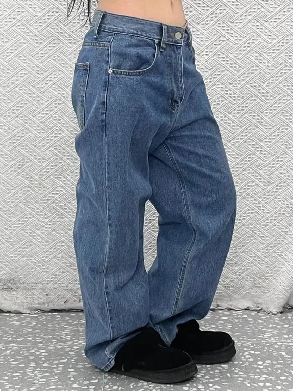 나인헤르츠 올드스쿨 빈티지 캐주얼 데님팬츠 S C08545 상품이미지1