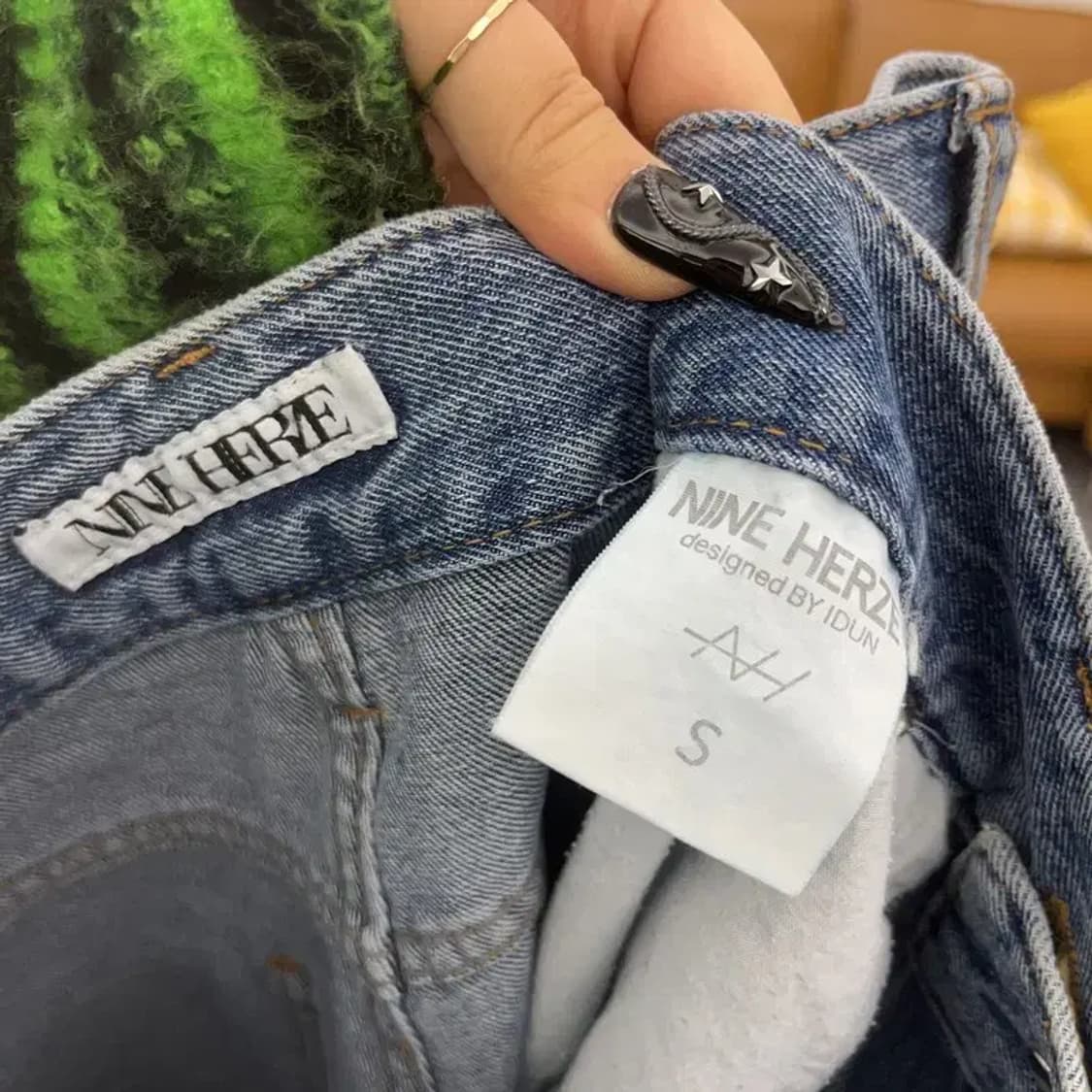 나인헤르츠 올드스쿨 빈티지 캐주얼 데님팬츠 S C08545 상품이미지6