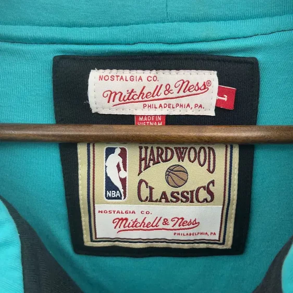 미첼엔네스 NBA 희귀 벤쿠버 그리즐리 바시티자켓 L C08528 상품이미지5