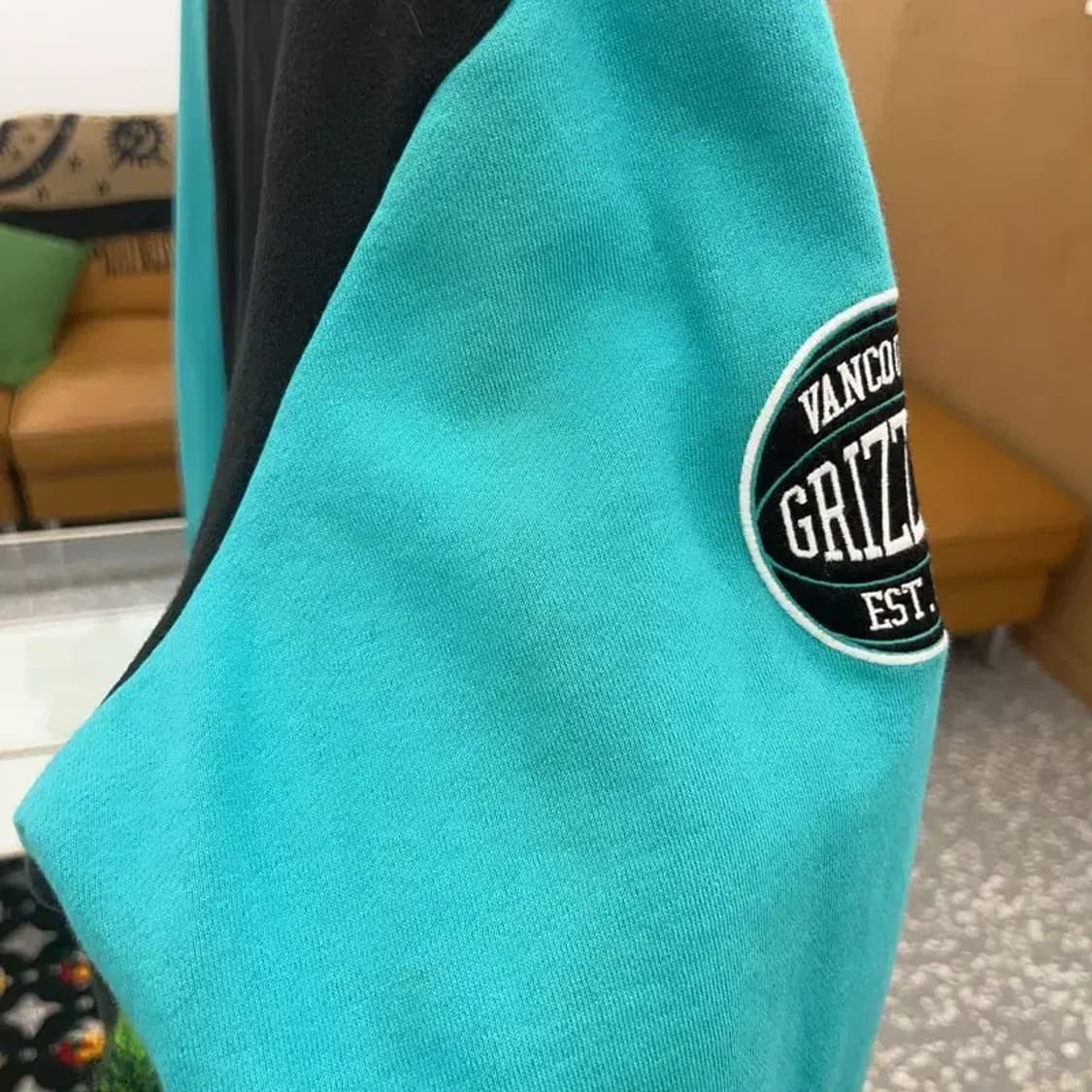 미첼엔네스 NBA 희귀 벤쿠버 그리즐리 바시티자켓 L C08528 상품이미지7