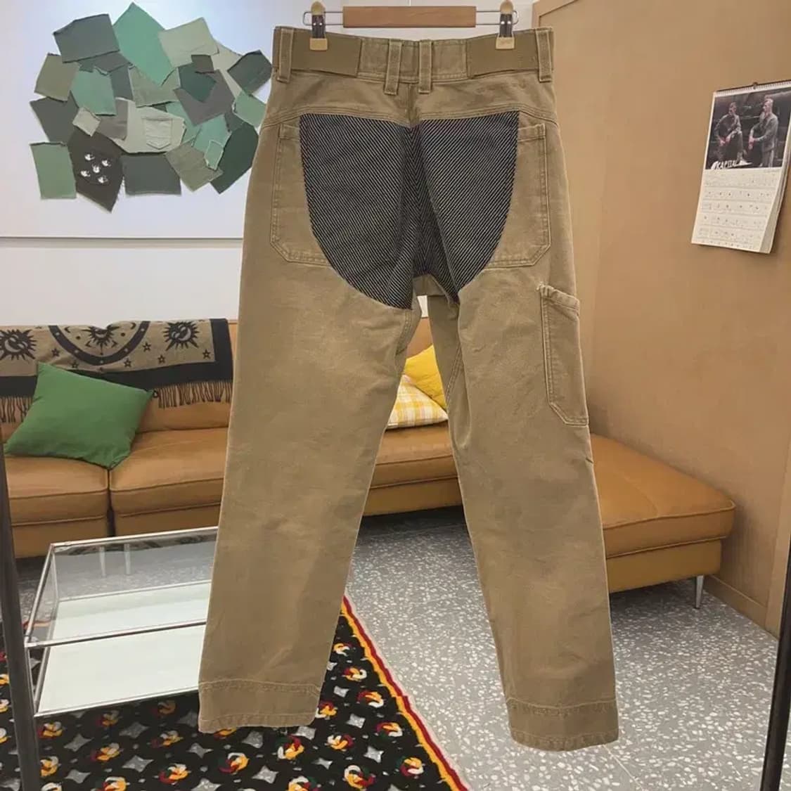 오클리 스트릿 캐주얼 빈티지 패치워크 바지 28인치 C08552 상품이미지4