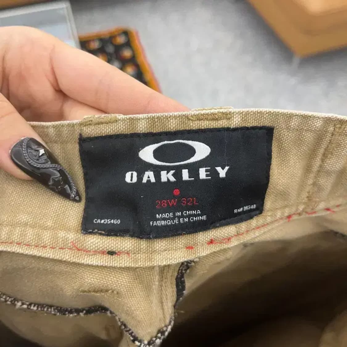 오클리 스트릿 캐주얼 빈티지 패치워크 바지 28인치 C08552 상품이미지5