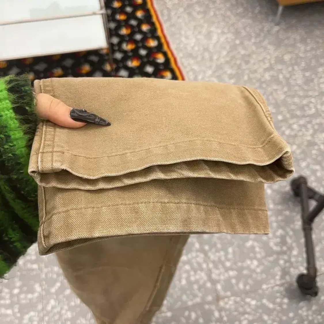 오클리 스트릿 캐주얼 빈티지 패치워크 바지 28인치 C08552 상품이미지6