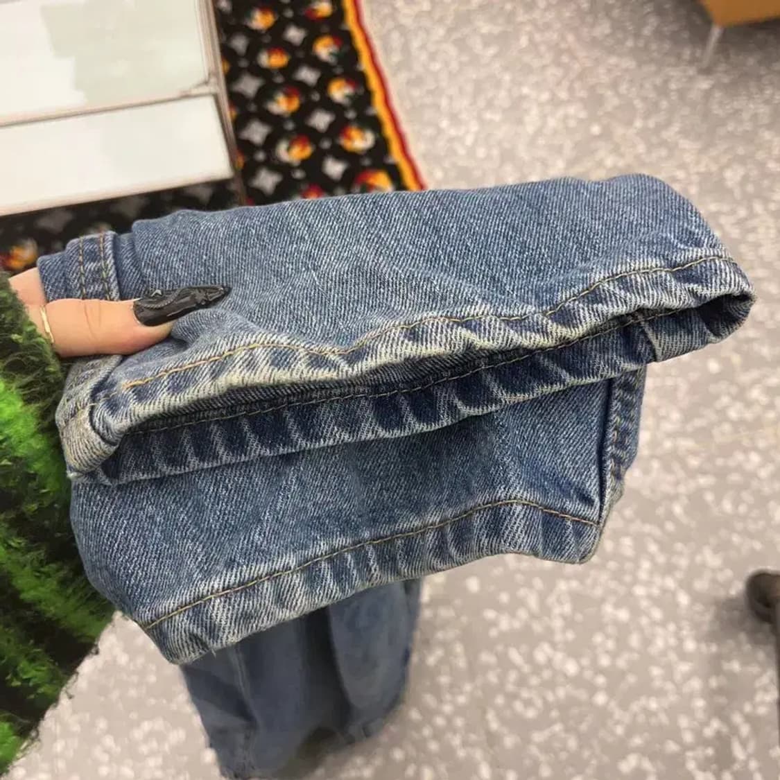 리바이스 550 빈티지무드 워싱 빅사이즈 데님팬츠 C08549 상품이미지10