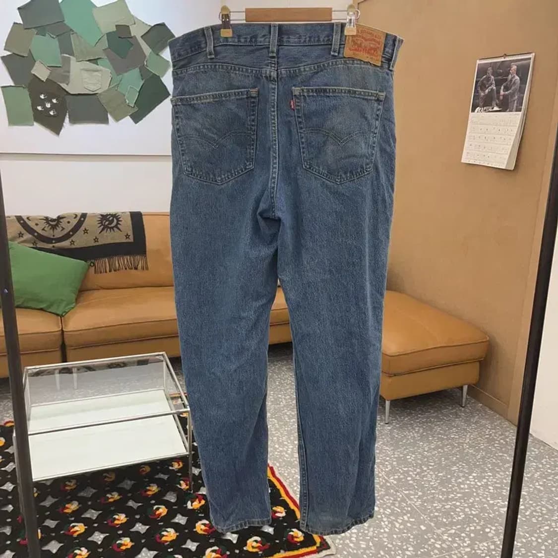리바이스 550 빈티지무드 워싱 빅사이즈 데님팬츠 C08549 상품이미지4