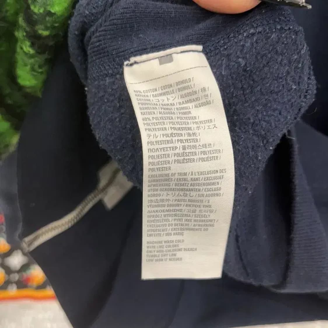 아베크롬비 올드스쿨 00's 슬립핏 약기모 후드집업 L C08535 상품이미지6