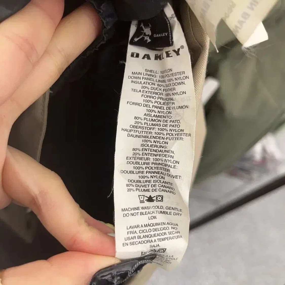 오클리 B-52 레트로 덕다운 스노우 패딩 자켓 S C08561 상품이미지6