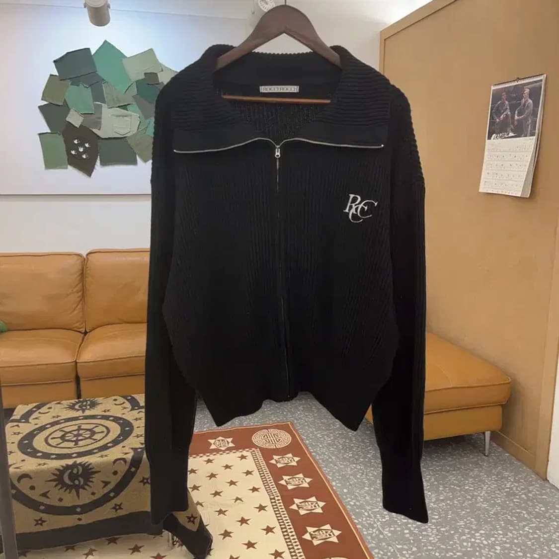 로씨로씨 여리 세일러카라 니트 집업 가디건 F C08574 상품이미지3