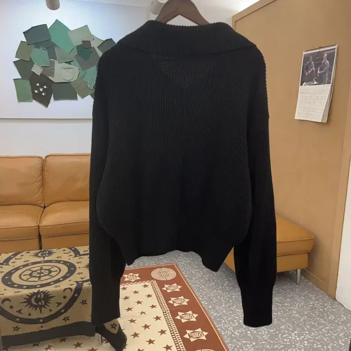 로씨로씨 여리 세일러카라 니트 집업 가디건 F C08574 상품이미지4