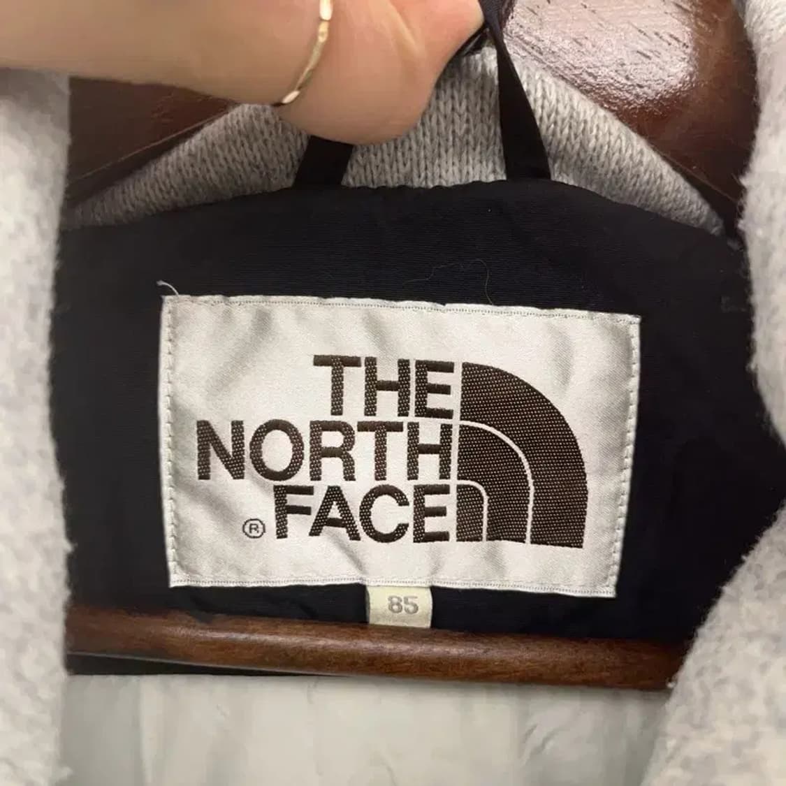 노스페이스 700 멜란지그레이 거위털 패딩 조끼 85 C08585 상품이미지5