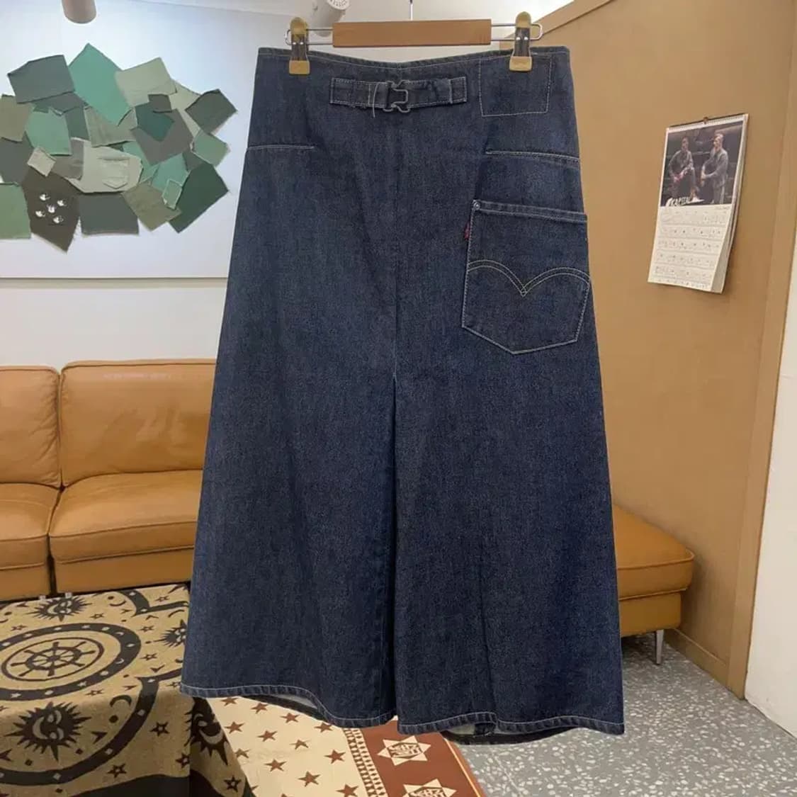 리바이스 엔지니어드 모던캐주얼 데님 스커트 청치마 80 C08586 상품이미지4