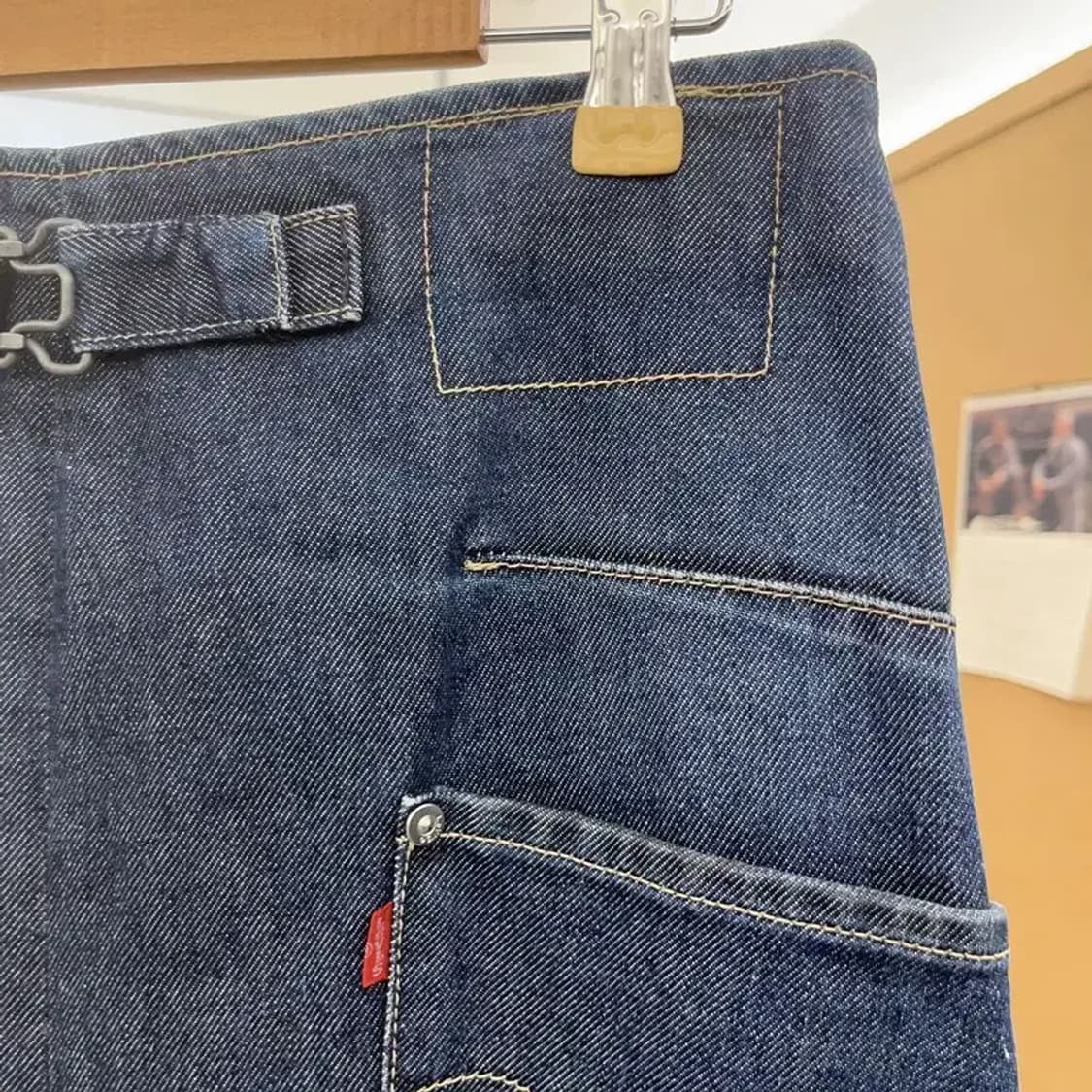 리바이스 엔지니어드 모던캐주얼 데님 스커트 청치마 80 C08586 상품이미지5