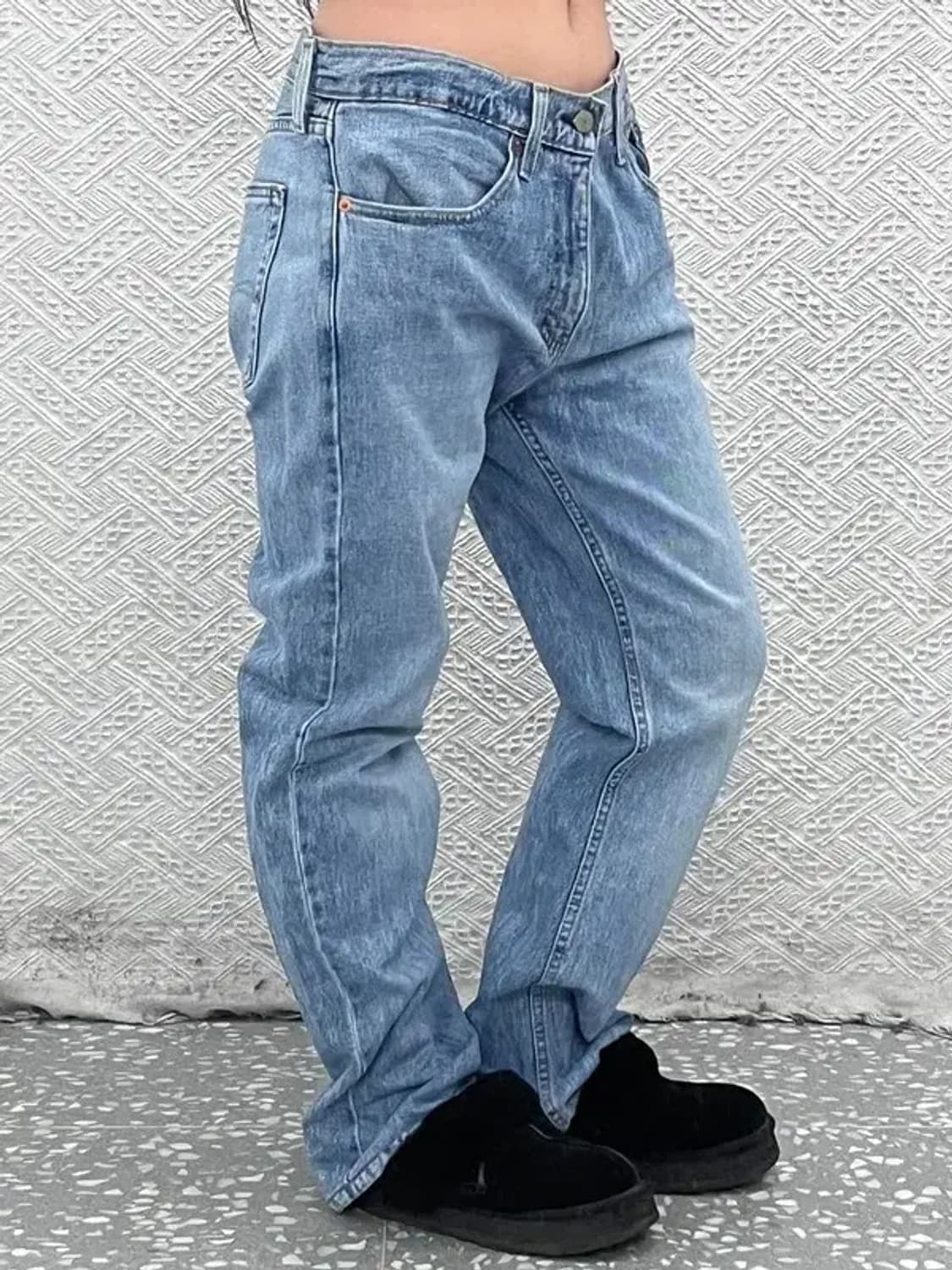 리바이스 514 캐주얼 빈티지 데미지 워싱 데님팬츠 32인치 C08591 상품이미지2