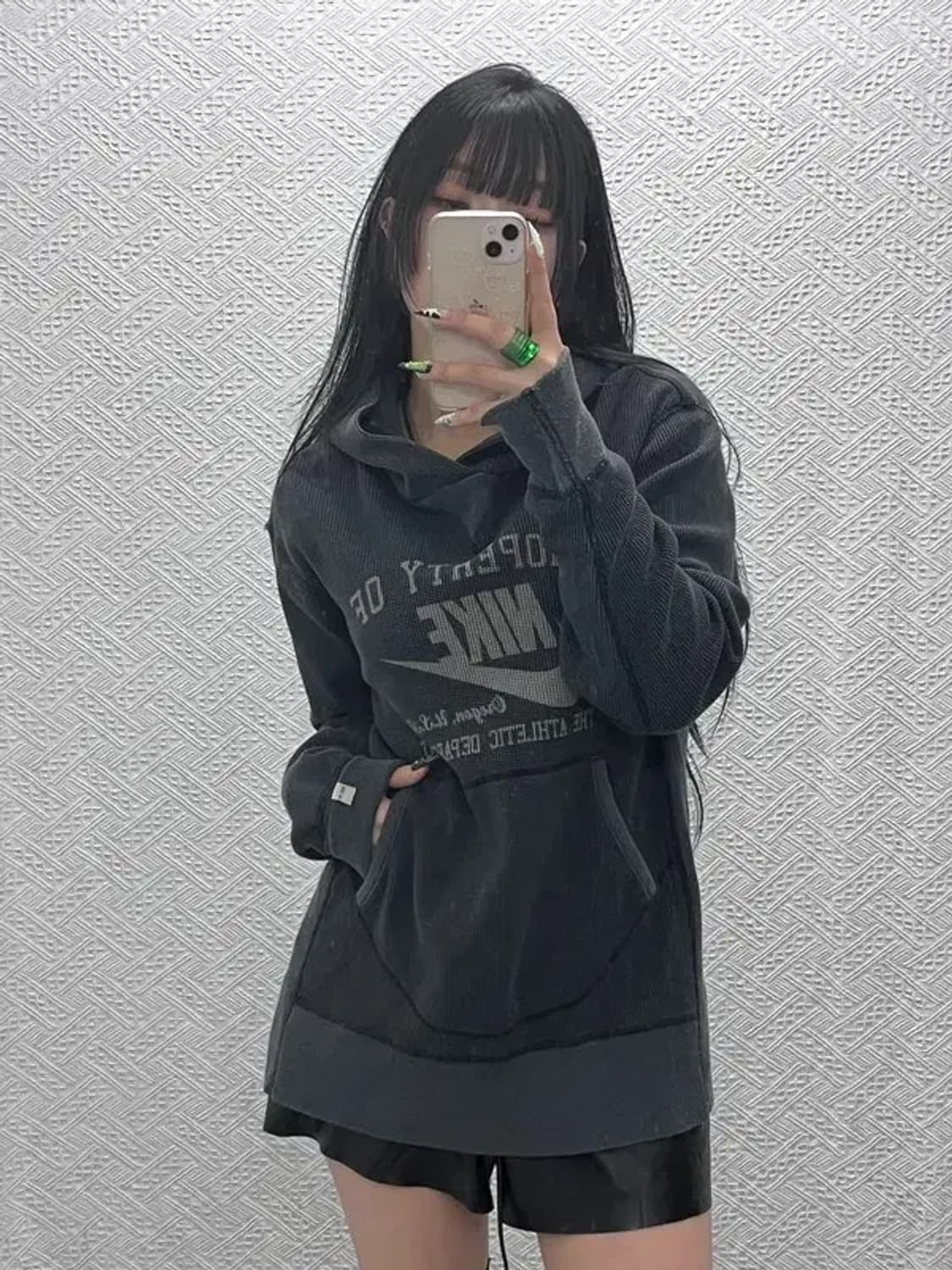 나이키 올드스쿨 빈티지 스트릿 와플 후드티 L C08563 상품이미지1