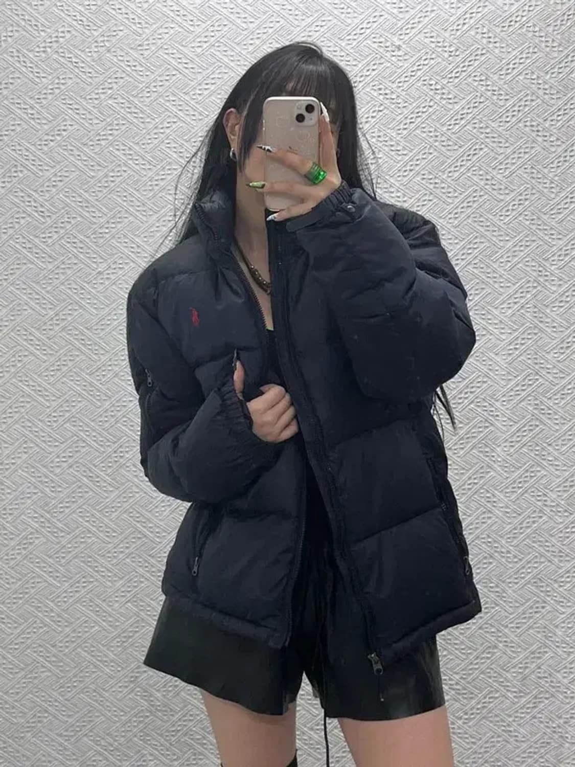 폴로 랄프로렌 모던 캐주얼 시크 다운 패딩 M C08565 상품이미지1