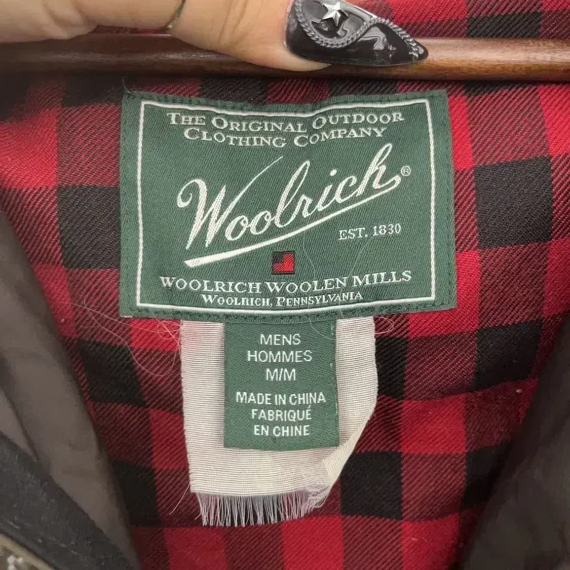 울리치 캐주얼 레트로 덕다운 워크 패딩 자켓 M C08573 상품이미지5