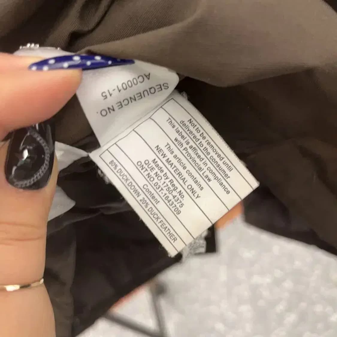 울리치 캐주얼 레트로 덕다운 워크 패딩 자켓 M C08573 상품이미지6