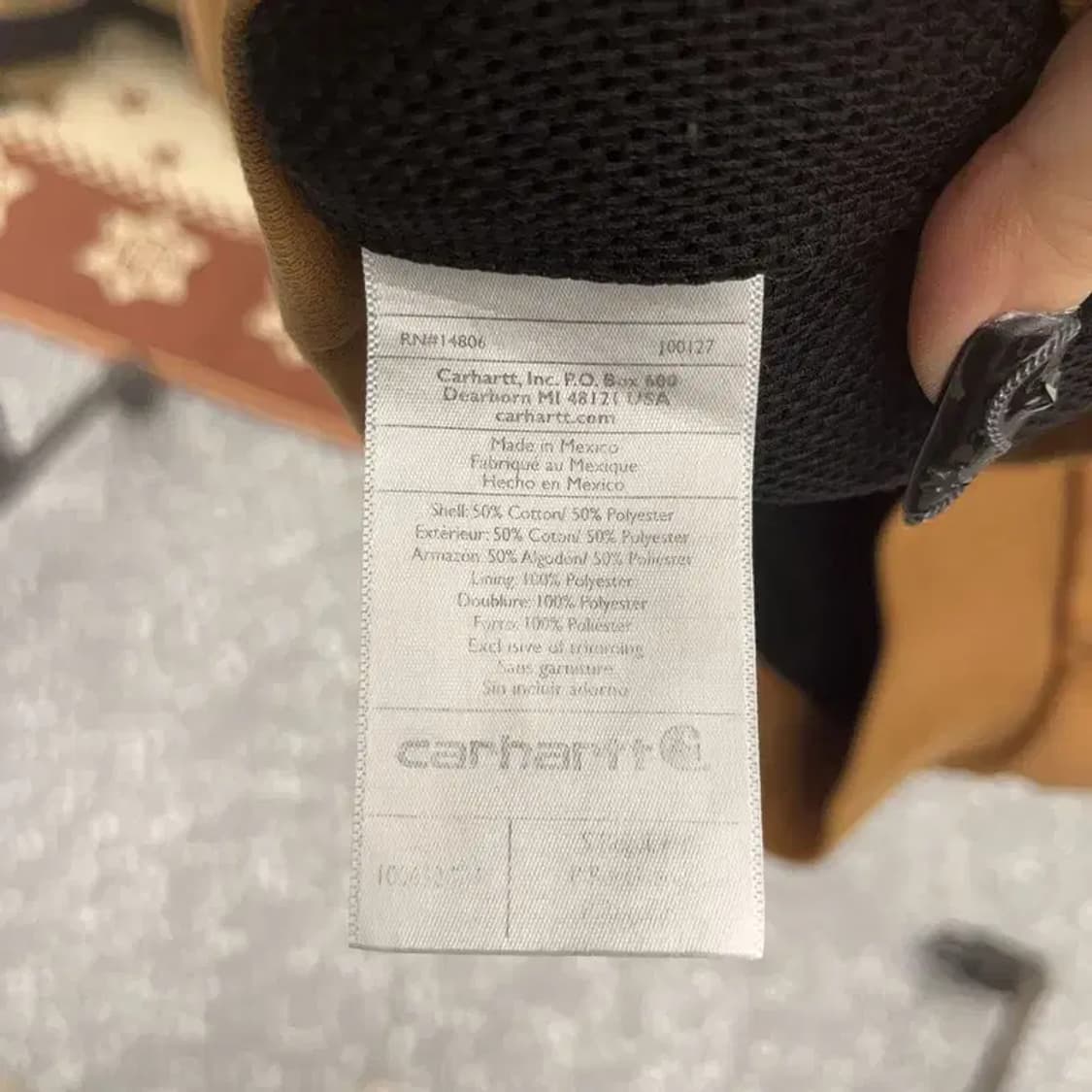칼하트 모던캐주얼 디어본 써멀 후드집업 S C08575 상품이미지6