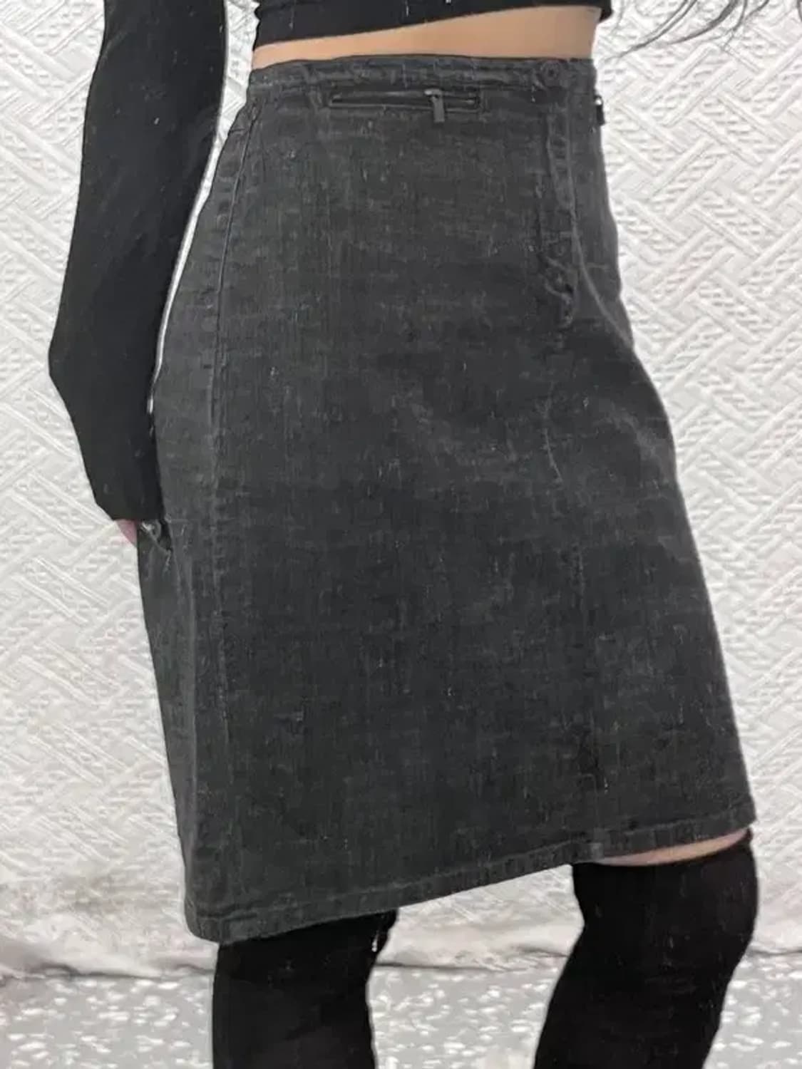 폴로 랄프로렌 모던캐주얼 미니스커트 데님 청치마 32인치 C08588 상품이미지1