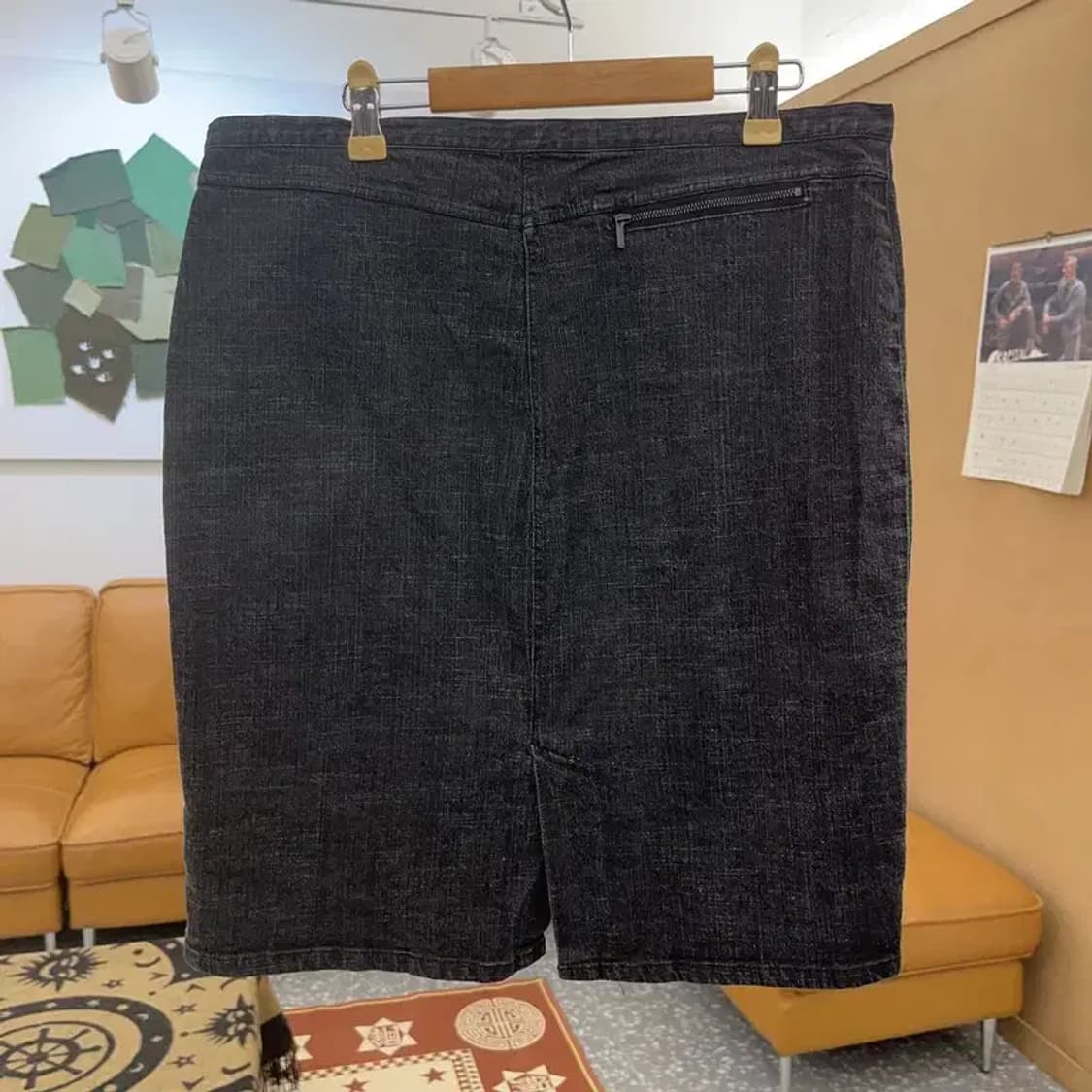 폴로 랄프로렌 모던캐주얼 미니스커트 데님 청치마 32인치 C08588 상품이미지3