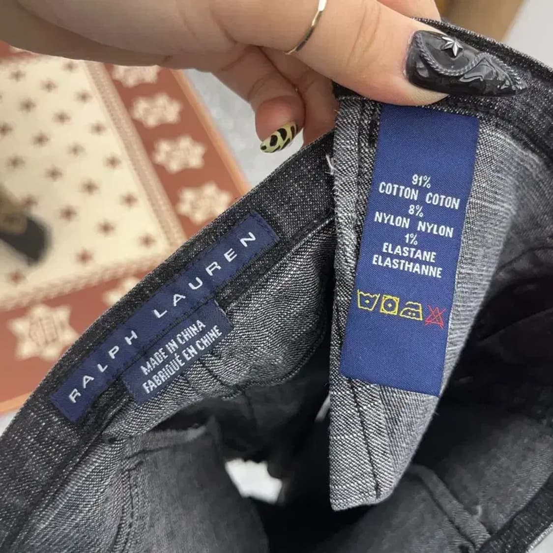 폴로 랄프로렌 모던캐주얼 미니스커트 데님 청치마 32인치 C08588 상품이미지4