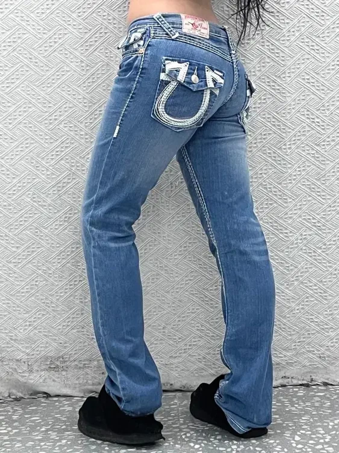 트루릴리전 JOY Y 빈티지 포켓스티치 데님팬츠 28인치 C08590 상품이미지1