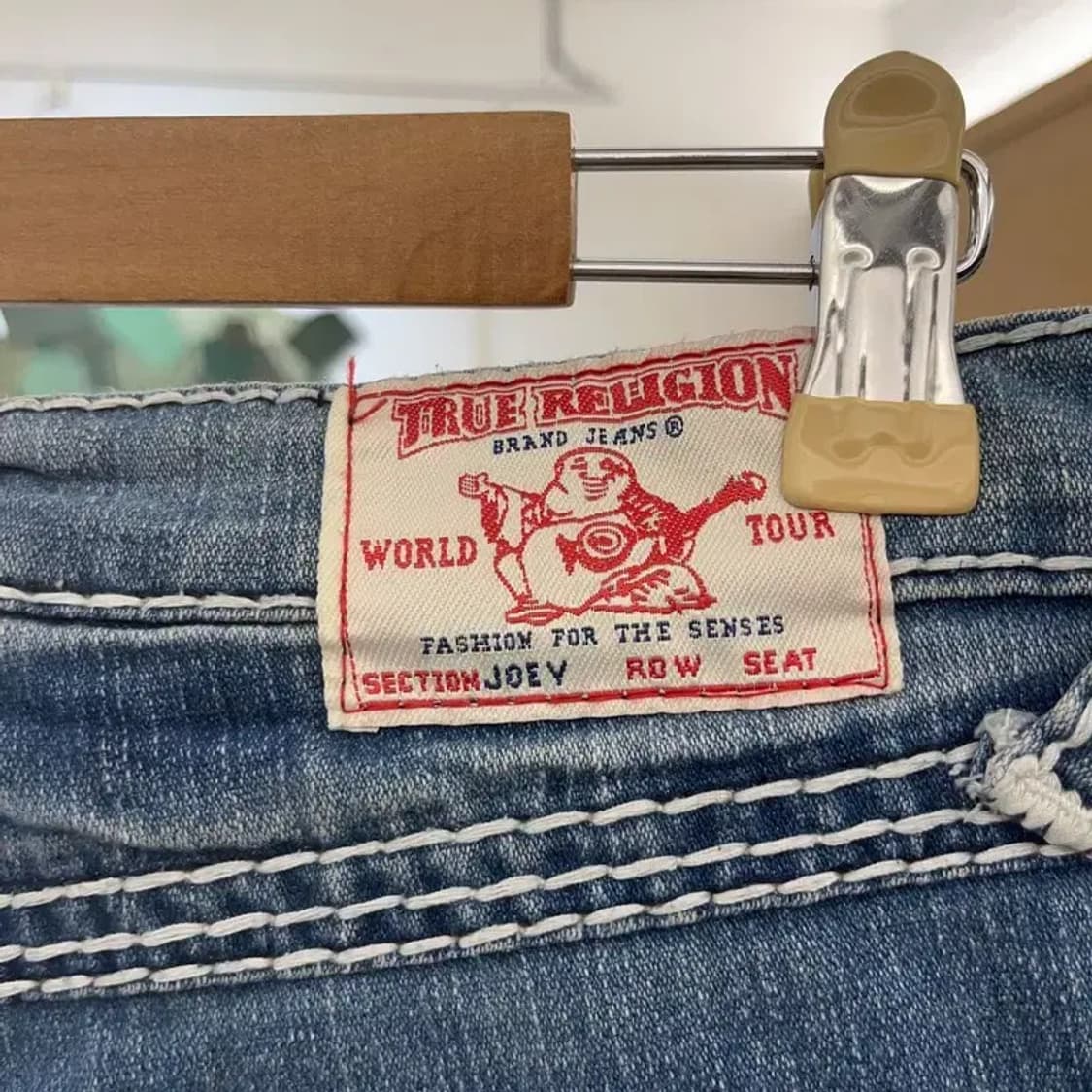 트루릴리전 JOY Y 빈티지 포켓스티치 데님팬츠 28인치 C08590 상품이미지5