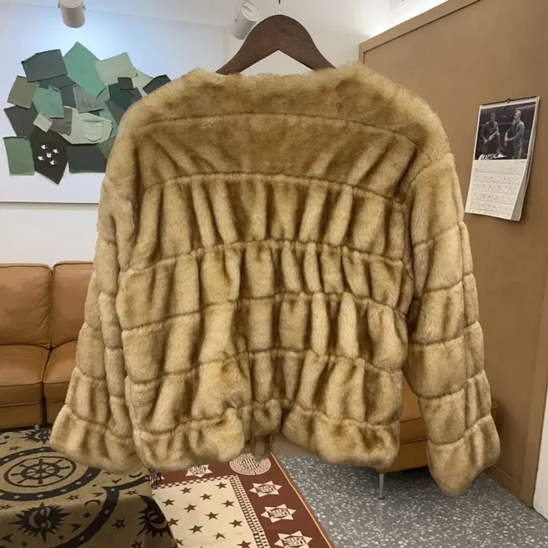 자라 스트릿 락시크 핀터감성 핫걸 퍼자켓 M C08608 상품이미지4