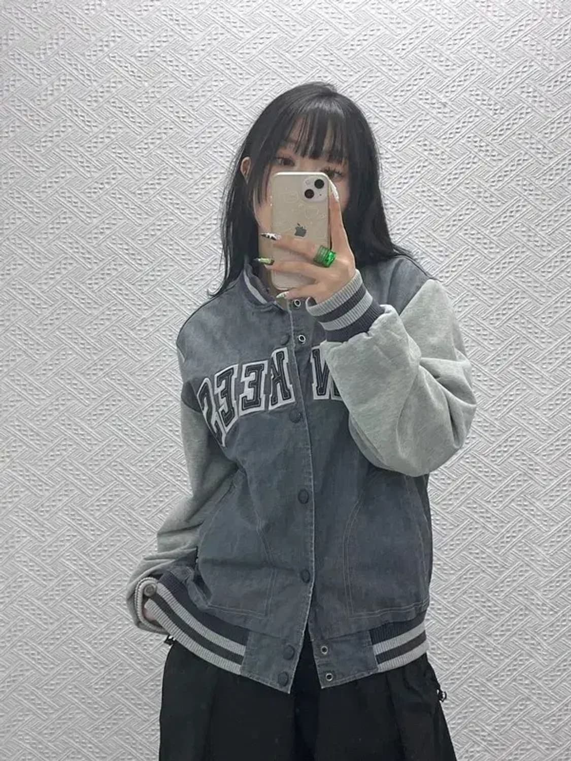 MLB 뉴욕 양키스 올드스쿨 레트로 데님 바시티 자켓 95 C08612 상품이미지2