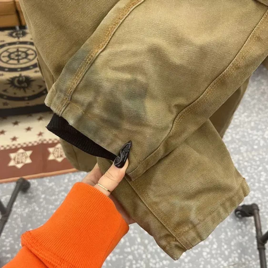 칼하트 시베리안 빈티지 털모자 패딩 파카 S C08618 상품이미지8