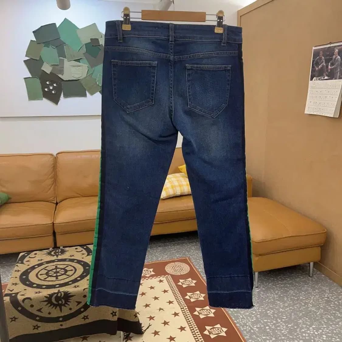 에센셜 앤트워프 레트로 사이드 라인 데님팬츠 25인치 C08632 상품이미지4