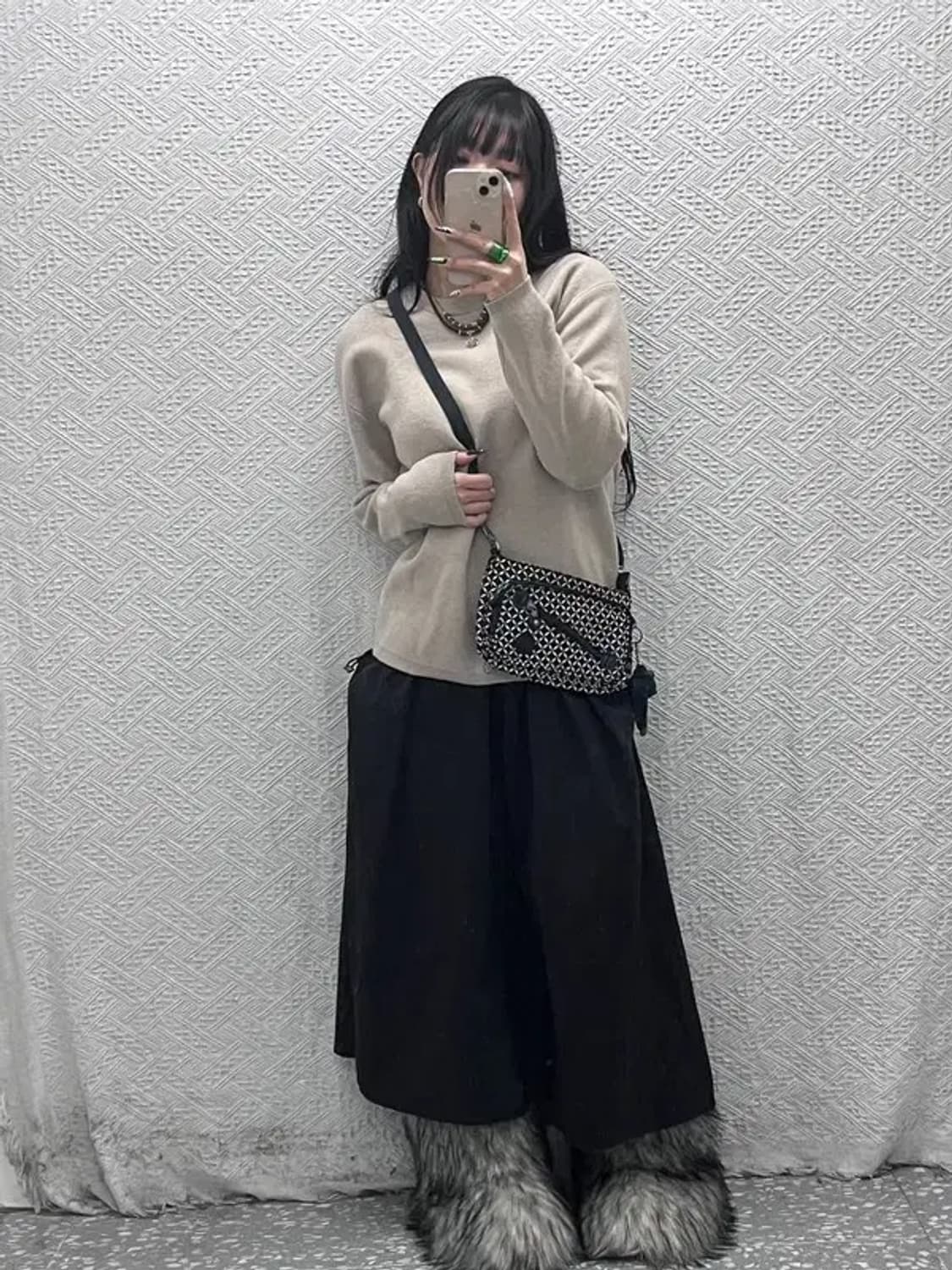 키플링 빈티지 히피 다이아 패턴 크로스백 C08634 상품이미지1