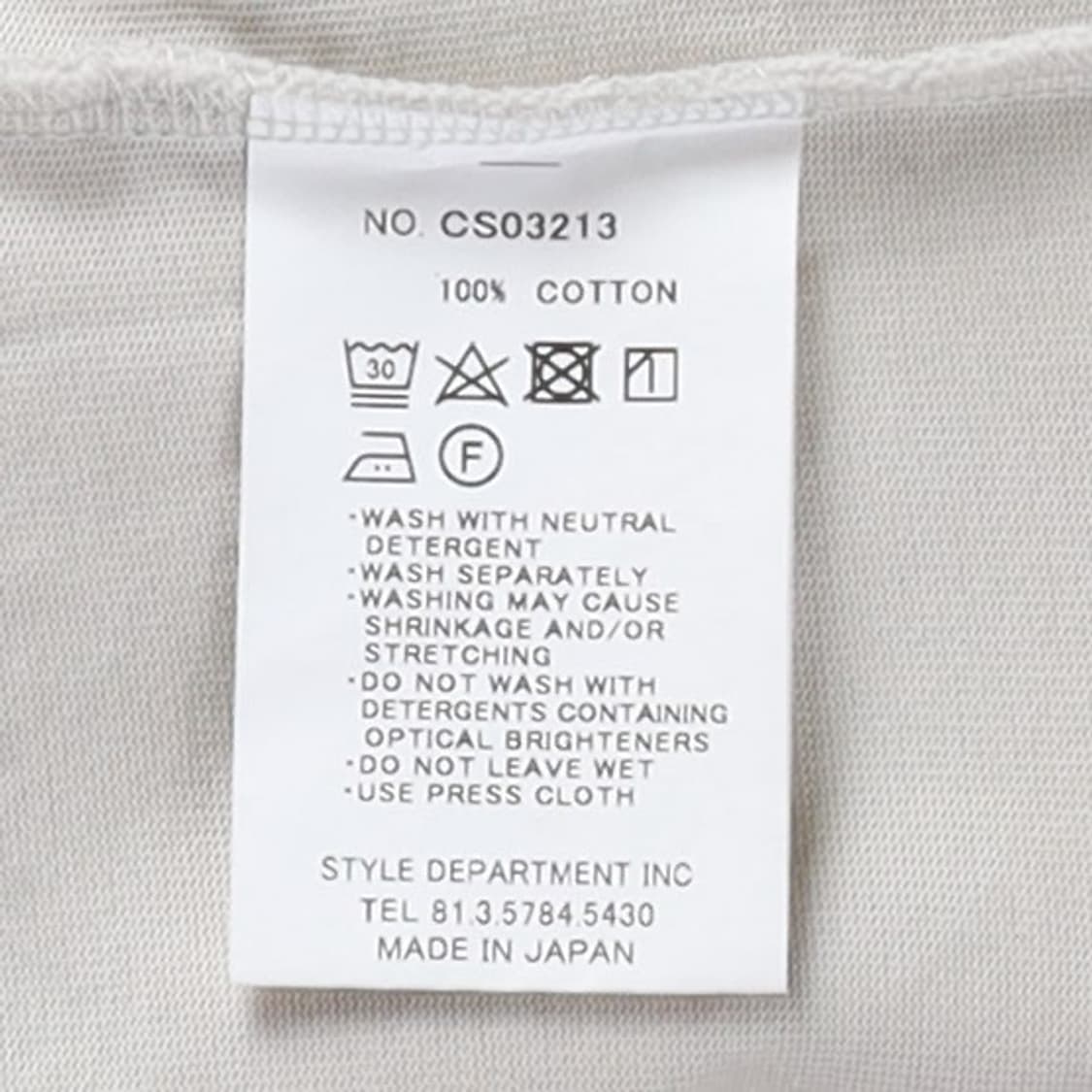 스틸 바이 핸드 Still By Hand Cotton Sleeve 상품이미지8