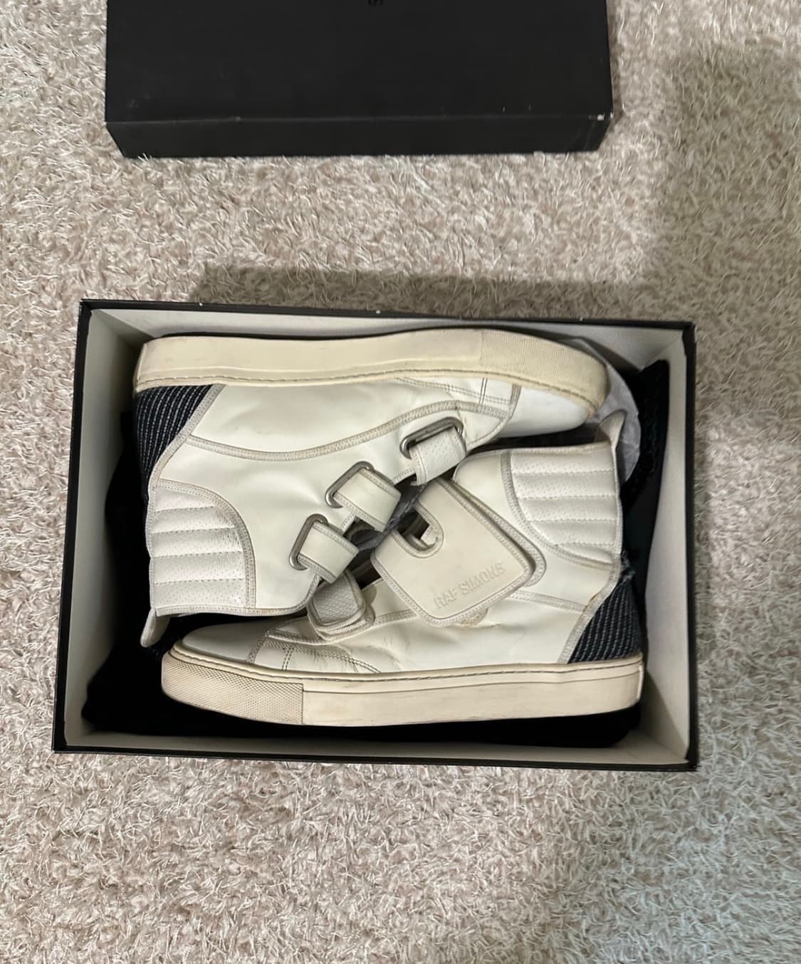 라프시몬스 벨크로 하이탑 스니커즈 41 상품이미지1