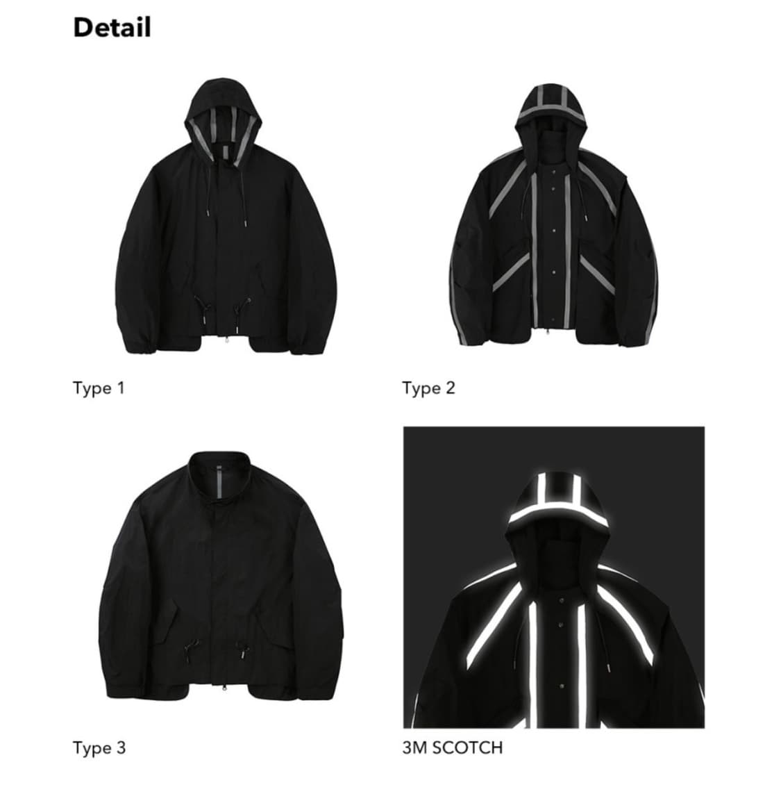 L] 아트이프액츠 하프 피쉬테일 파카 상품이미지3