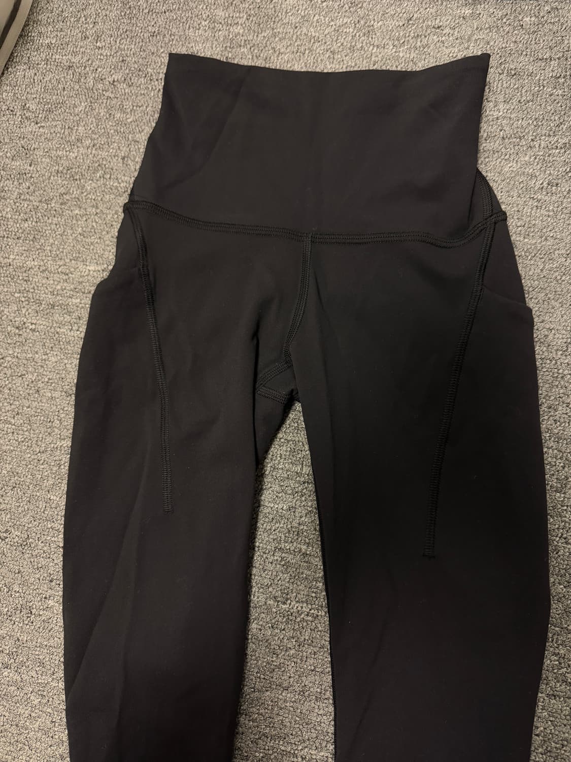 룰루레몬 Align 하이라이즈 팬츠 위드 포켓 25 레깅스 블랙 상품이미지6