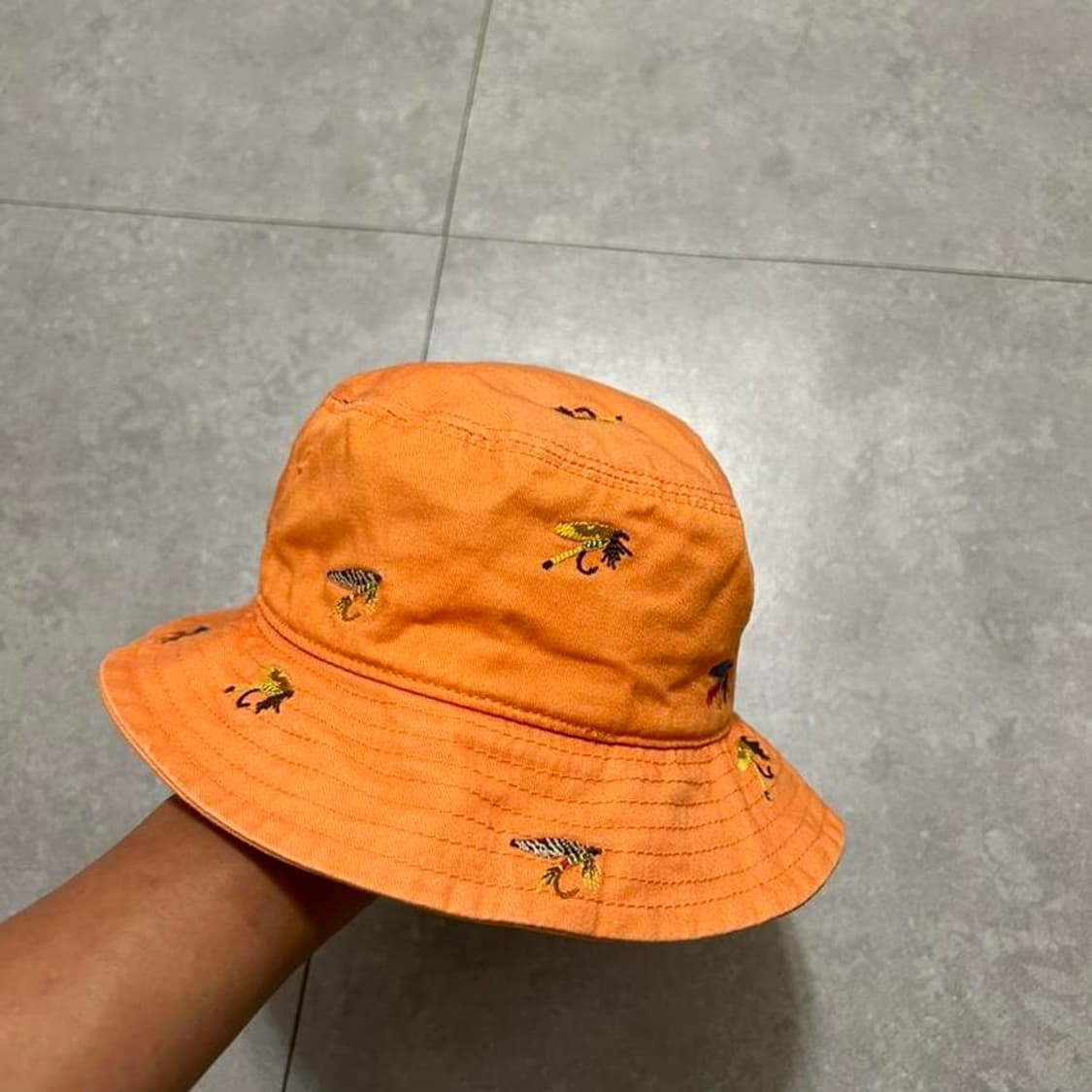 [Kid's] 랄프로렌  폴로  치노  자수 버킷  햇 상품이미지1