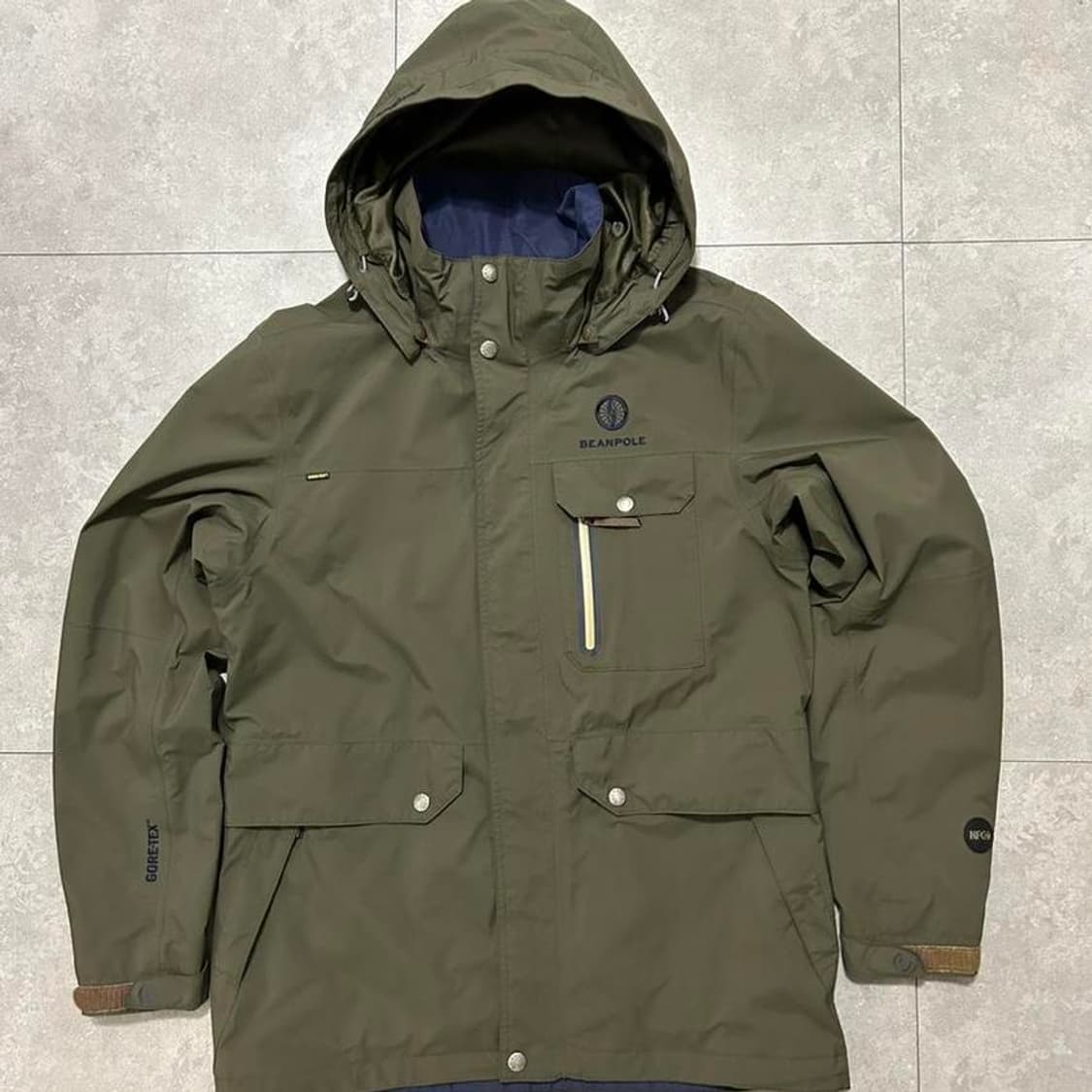 빈폴  카키컬러  고어텍스   윈드브레이커  자켓  9 상품이미지1