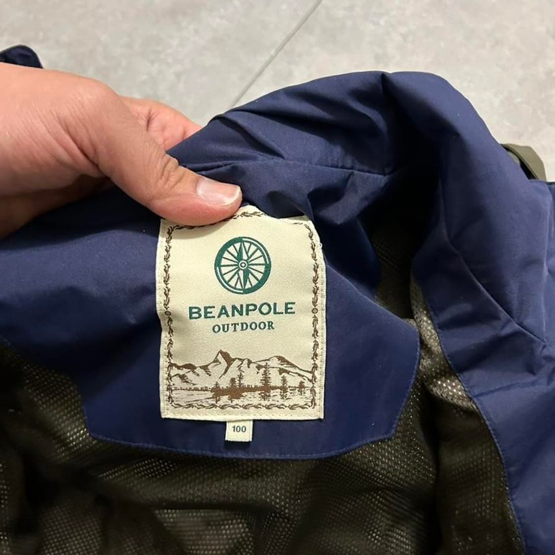 빈폴  카키컬러  고어텍스   윈드브레이커  자켓  9 상품이미지2