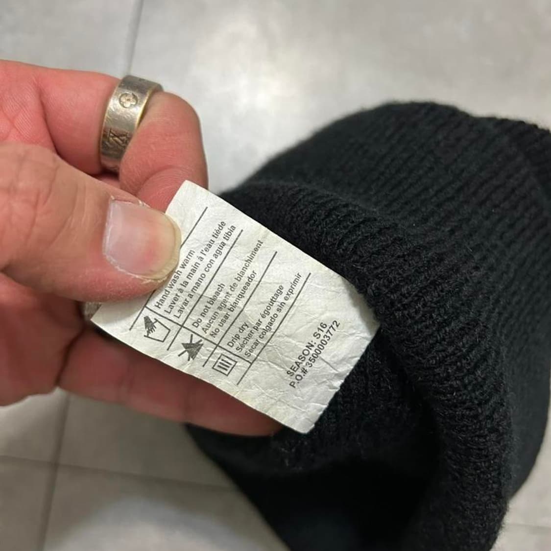 made in canada  칼하트 블랙컬러   와치캡 상품이미지3