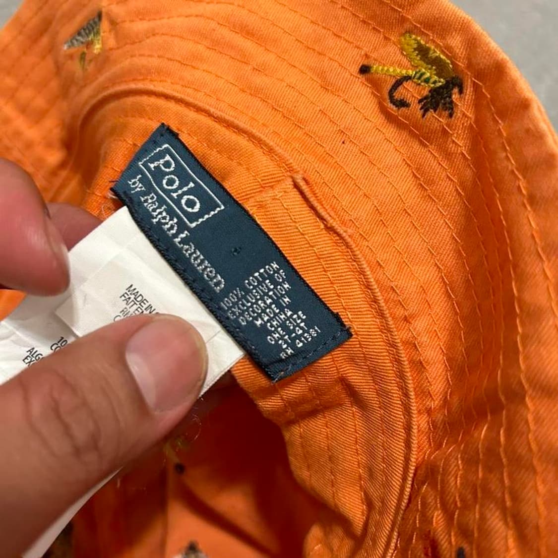 [Kid's] 랄프로렌  폴로  치노  자수 버킷  햇 상품이미지6