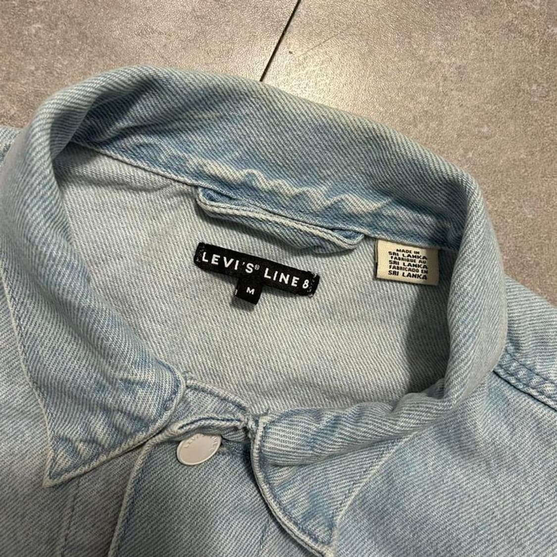 리바이스  line 8   인디고  크롭  데님  트러 상품이미지9
