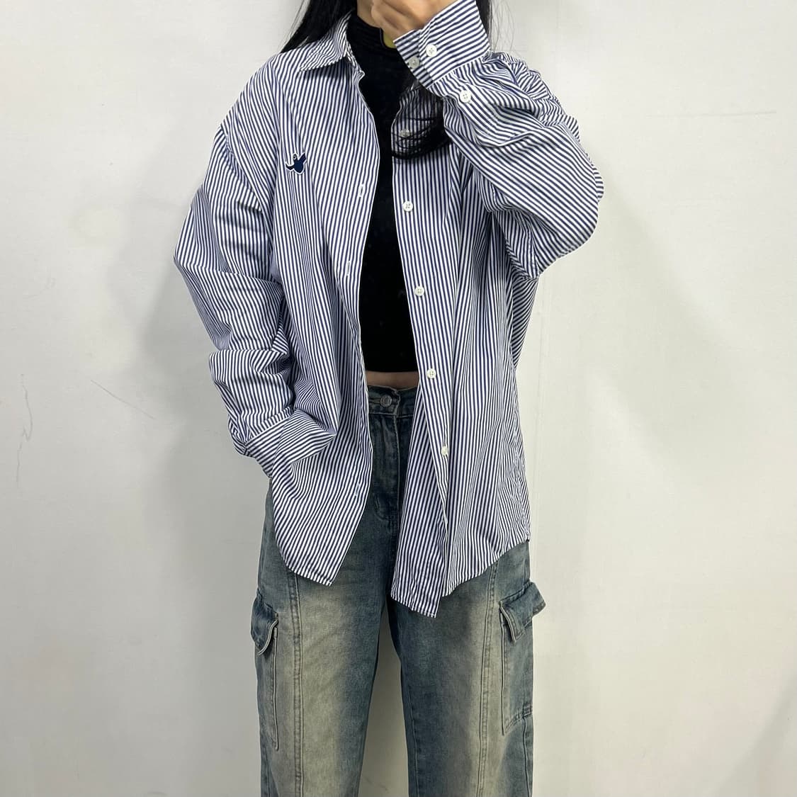 마크곤잘레스 스트라이프 셔츠[1762] 상품이미지1