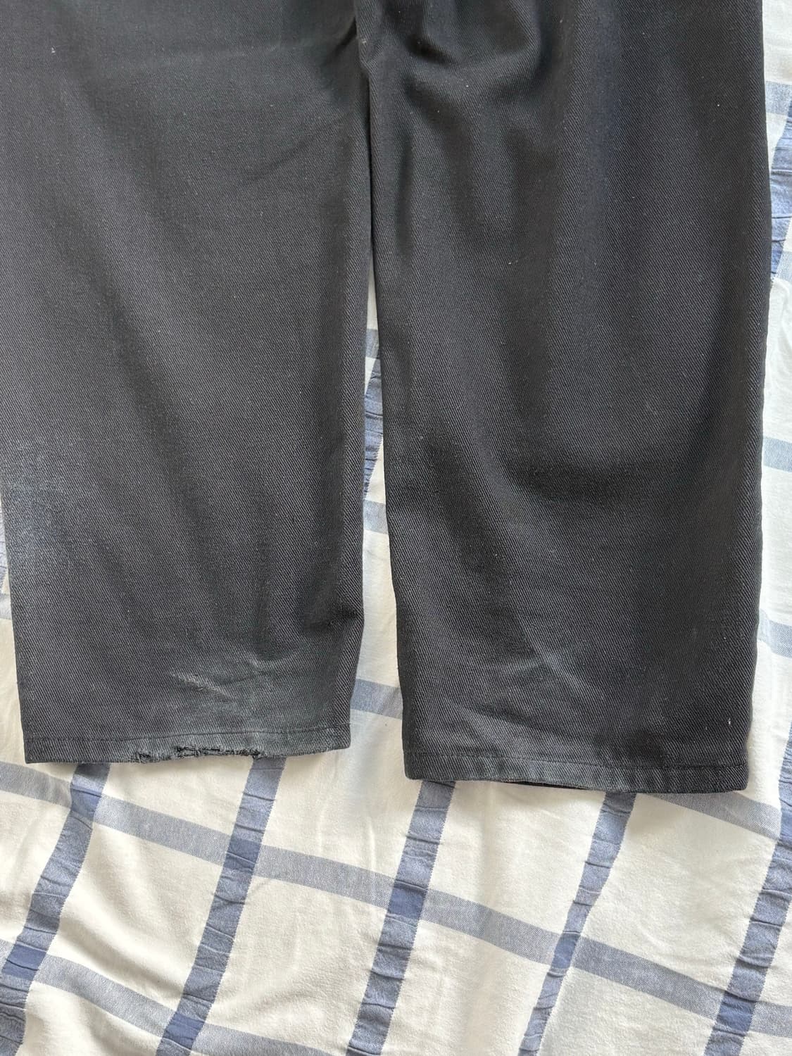 Star team 더블니 카펜터 팬츠 32 블랙 상품이미지3